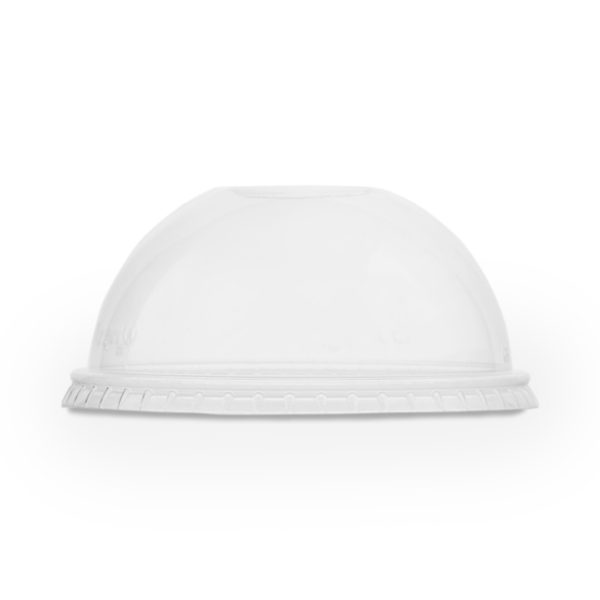 Vegware 96-Series PLA Dome Lids with Straw Hole (Pack of 1000)