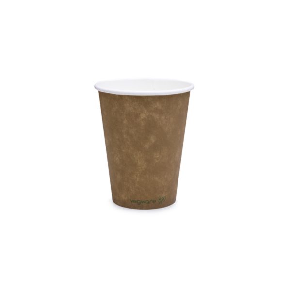 Vegware 89-Series Kraft Hot Cups 12oz (Pack of 1000)