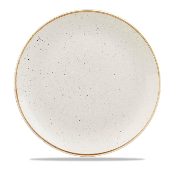 Churchill Stonecast Barley White Large Coupe Plate 28.8cm (Pack of 12)