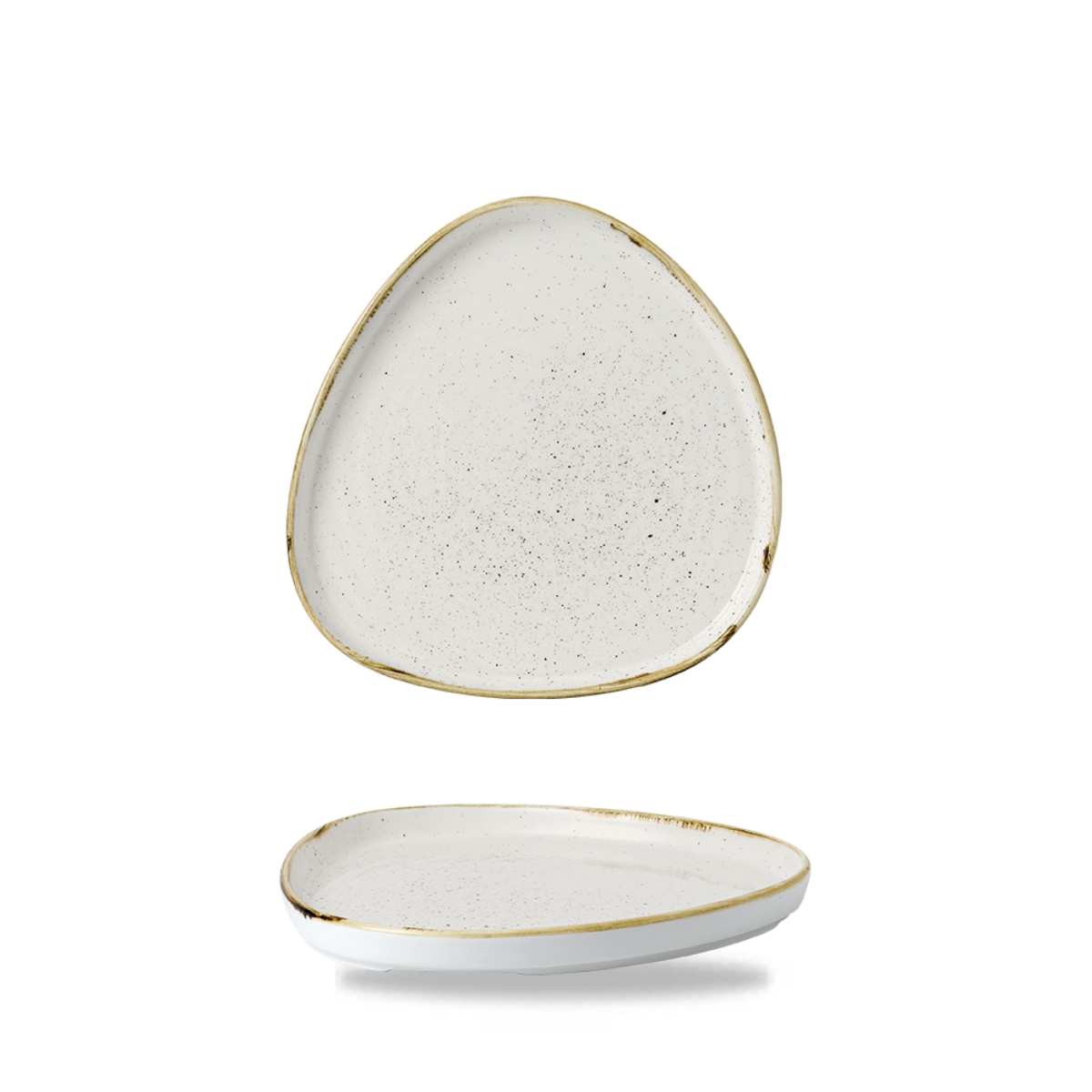 churchill-stonecast-barley-white-chefs-triangle-walled-plate-20c