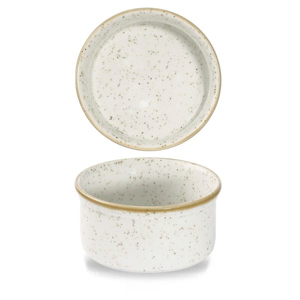 Churchill Stonecast Barley White Ramekin 9cm (Pack of 24)