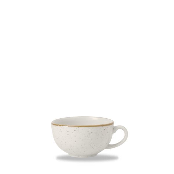 Churchill Stonecast Barley White Cappuccino Cup 10oz (Pack of 12)