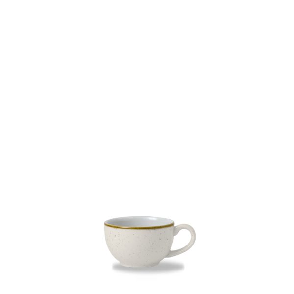 Churchill Stonecast Barley White Cappuccino Cup 6oz (Pack of 12)
