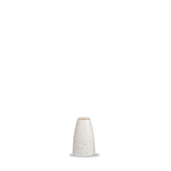 Churchill Stonecast Barley White Salt Pot 7cm (Pack of 12)