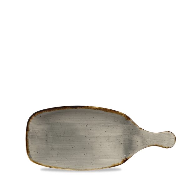 Churchill Stonecast Peppercorn Grey Handled Paddle 28.4cm (Pack of 6)
