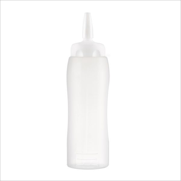 Araven White Squeeze Sauce Bottle 750ml (Each)