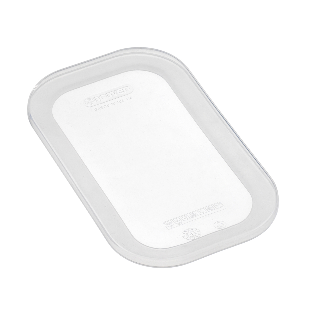 araven-silicone-1/4-gastronorm-lid-each/KIT0076